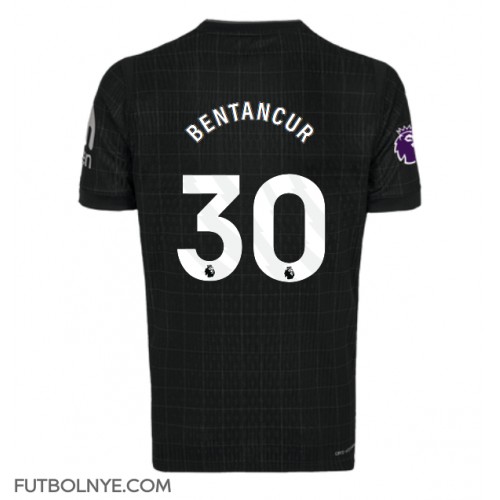 Camiseta Tottenham Hotspur Rodrigo Bentancur #30 Visitante Equipación 2025-26 manga corta